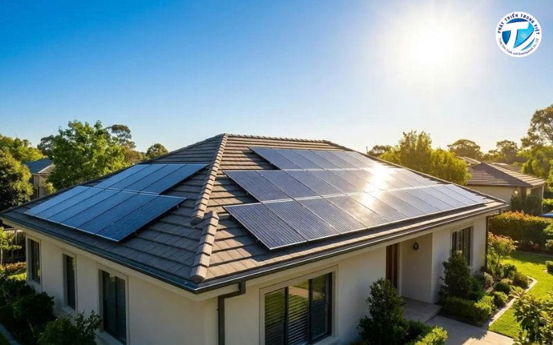 Điện mặt trời mái nhà có thể giúp giảm lượng điện mua từ lưới điện khi sản lượng phù hợp với nhu cầu sử dụng.